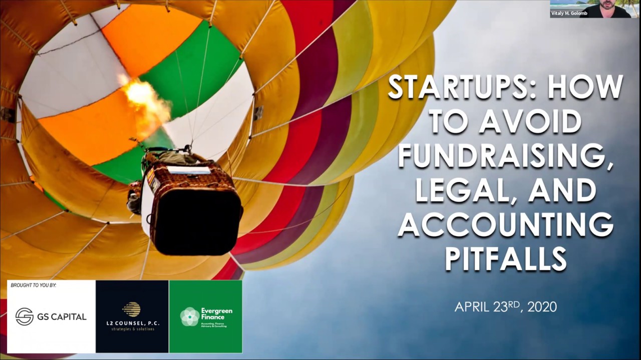 Louis Lehot on Startups: How To Avoid Fundraising, Legal, and Accounting Pitfalls