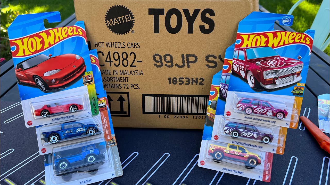 Lamley Unboxing: Hot Wheels 2023 P Case
