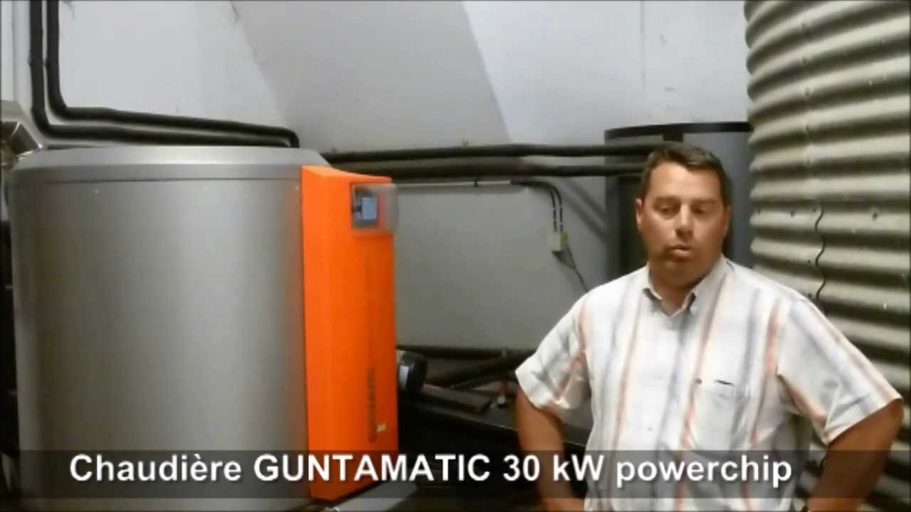 Chaudière miscanthus Guntamatic 30 kW - Miscanthus boiler
