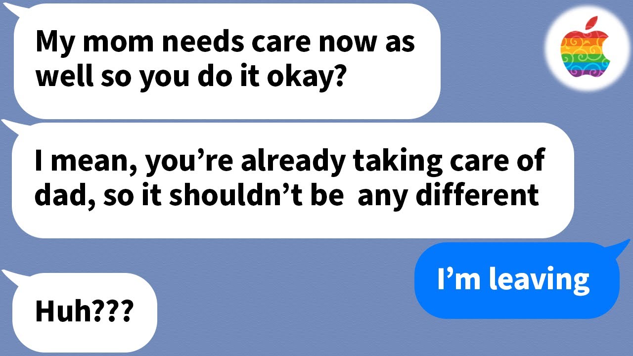 【Apple】 I took care of my father-in-law who was in a wheelchair for 8 years, and then...