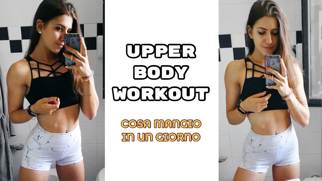 WHAT I EAT IN A DAY + ALLENAMENTO | Quando pensi di mollare... Perseveranza ep. 3