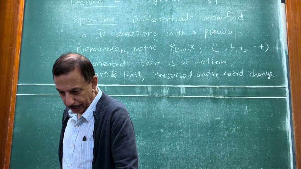 Advanced General Relativity - Lecture 1: Basics of Lorentzian geometry.
