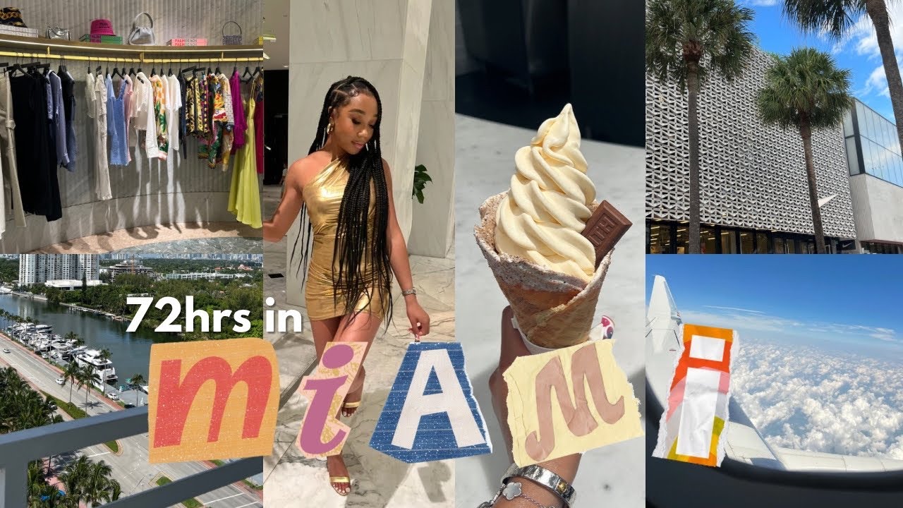 72 HOURS IN MIAMI VL☆G ⎮BAECATION + GOOD EATS + SHOPPING + MORE!!