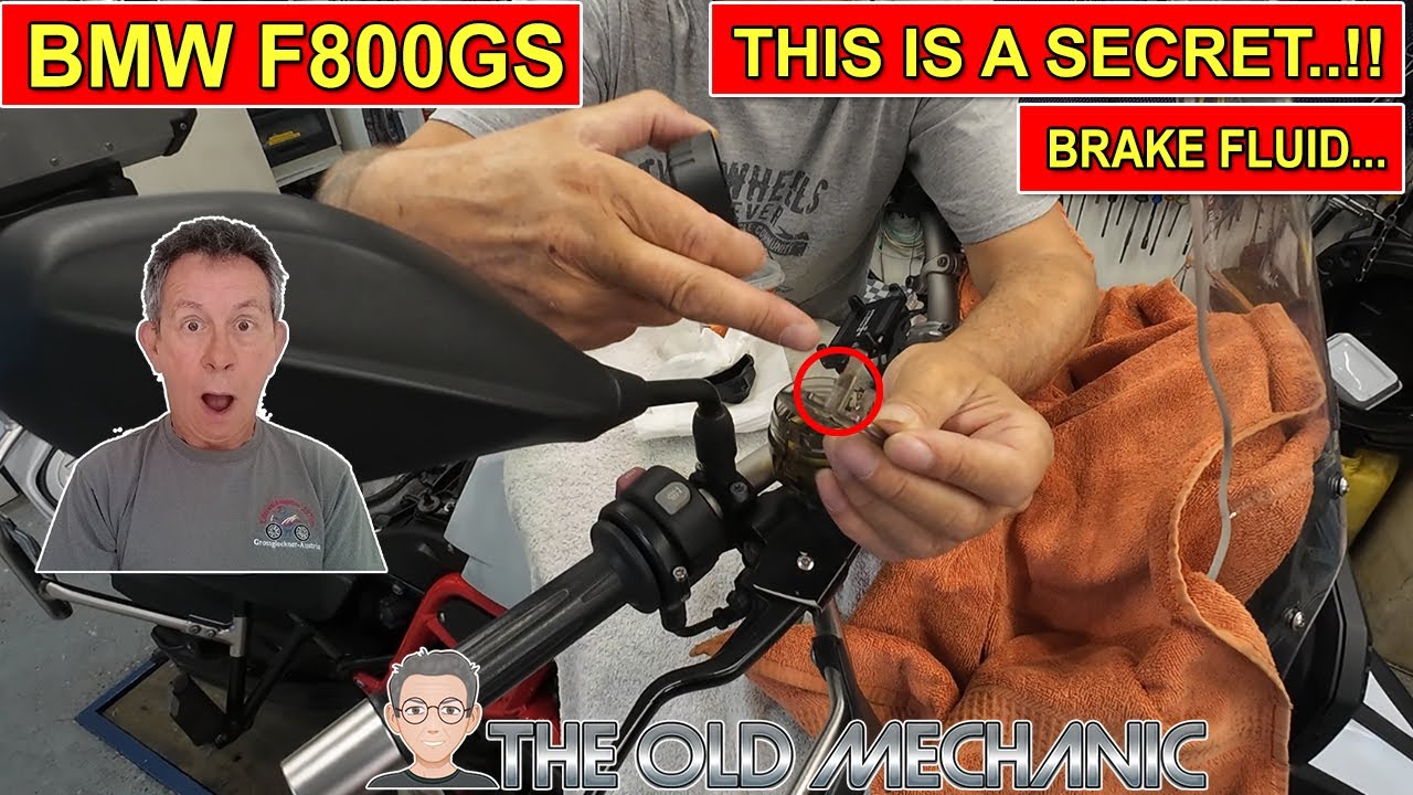 ⚠️BMW F800GS Don’t Skip This! Front Brake Fluid Renewal Explained ⚠️