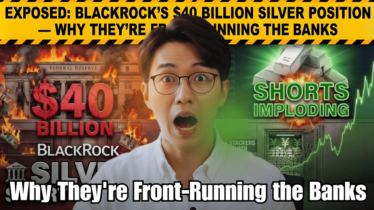 EXPOSED: BlackRock's $40 Billion Silver Position &mdash; Why They're Front-Running the Banks