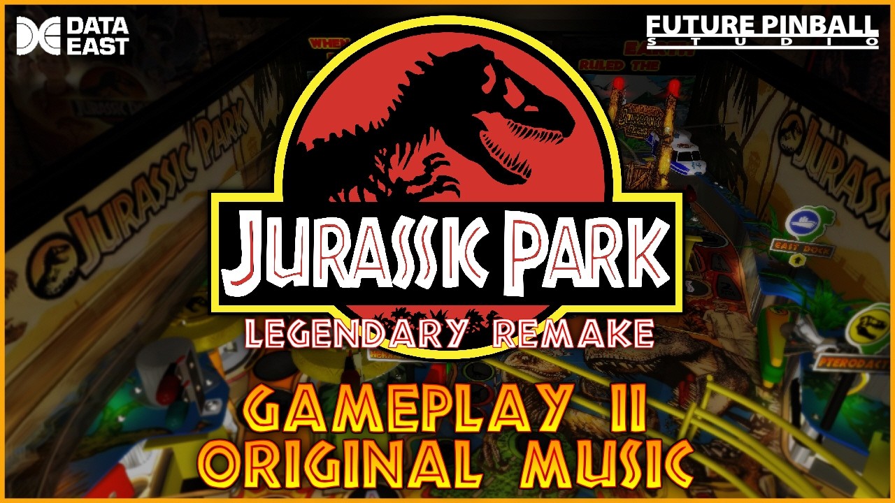 Jurassic Park: Legendary Remake - Gameplay II (with Original DATA EAST Music)