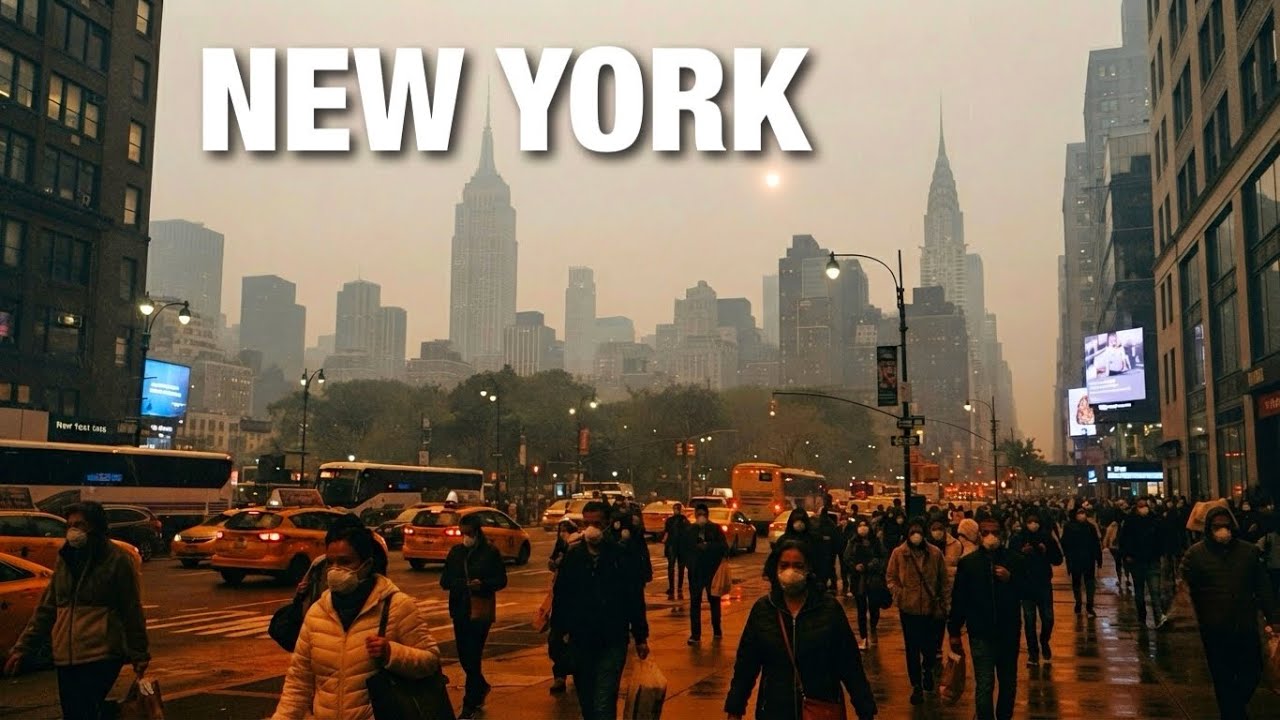 New York City LIVE Manhattan Heatwave & Canadian Wildfire 2026 (July 15, 2026)