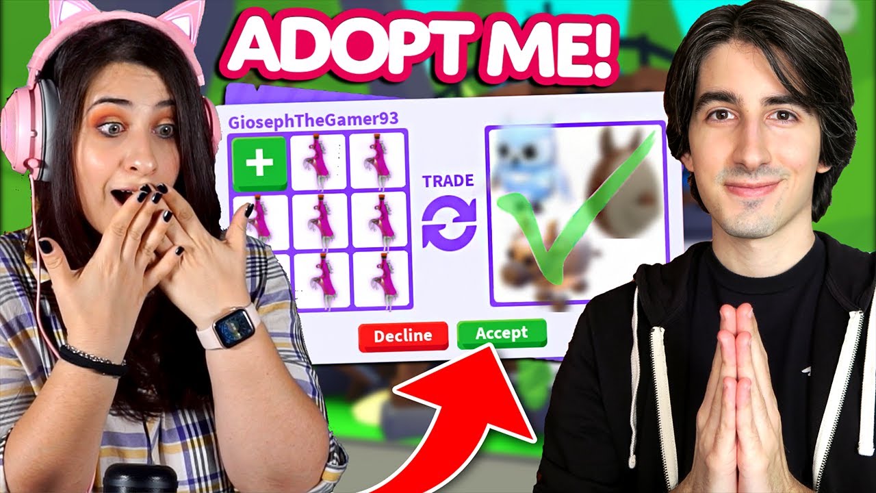 SCAMBIO solo POZIONI RIDE con FrancyDreams in un SERVER RICCO 😍 ROBLOX Adopt Me ITA