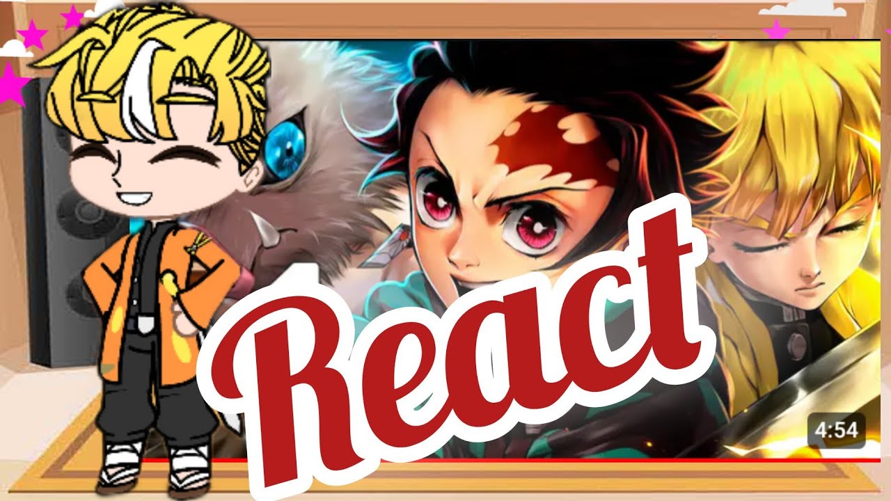 TOKYO REVENGERS REACT (reagindo) TAKEMICHI AS ZENITSU - Caçadores de Oni (Gacha)