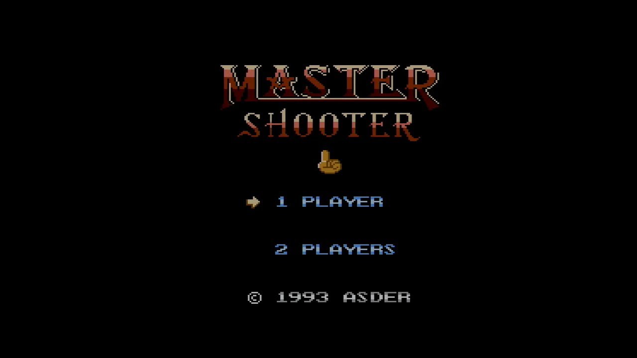 SHOOTER PART1  (ASDER 20in1) ファミコン パチモノ