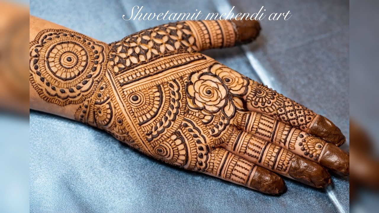 Simple front hand mehendi design 2026,Shwetamit mehendi art 
