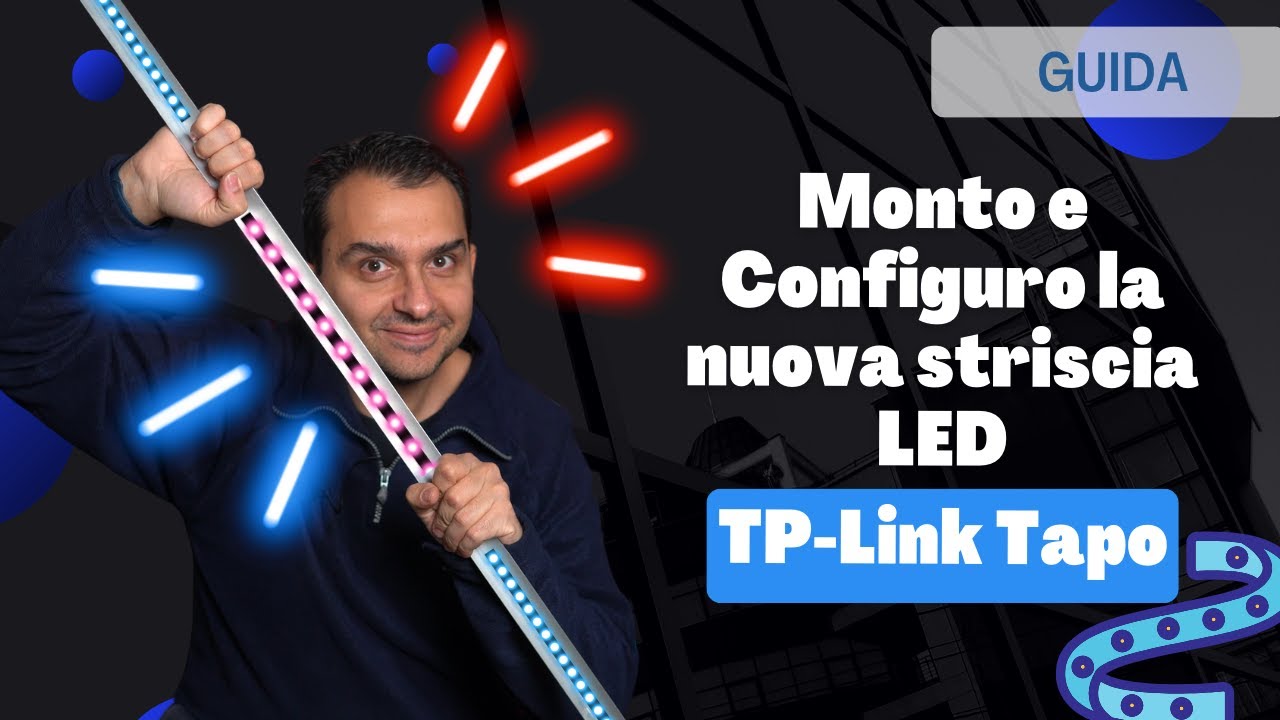 Come configurare le strisce LED Tplink Tapo - Le installo dietro i miei monitor 4K GUIDA COMPLETA