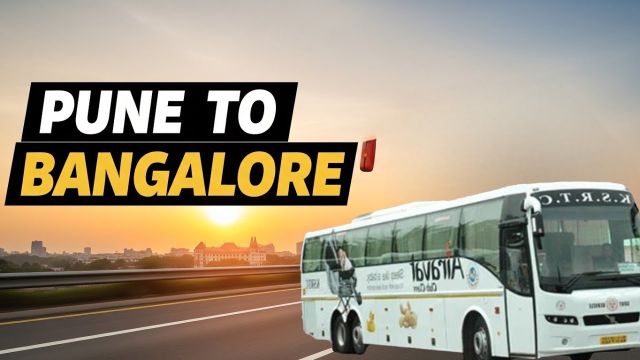 Pune to Bangalore KSRTC Airavat Club Class Volvo B11R Bus Journey in Monsoon