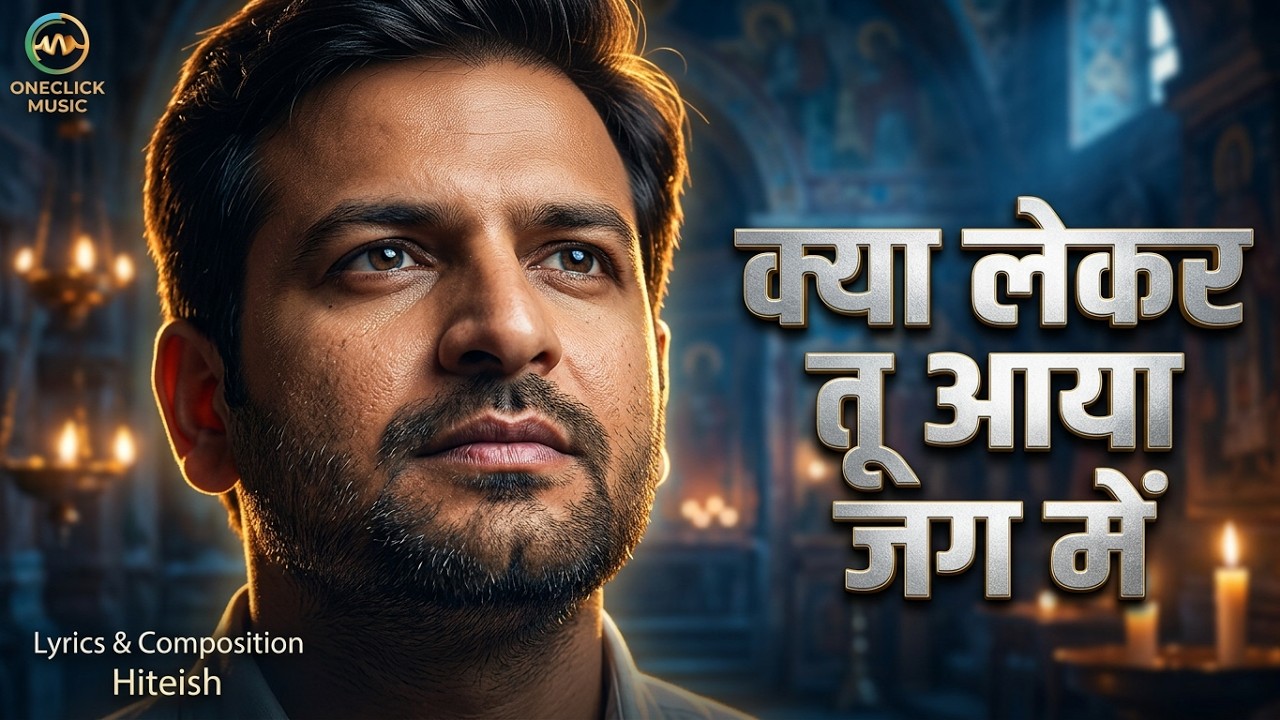 क्या लेकर तू आया जग में | Cinematic Bhajan 2026 | One Click Music | Lyrics & Composition Hiteish