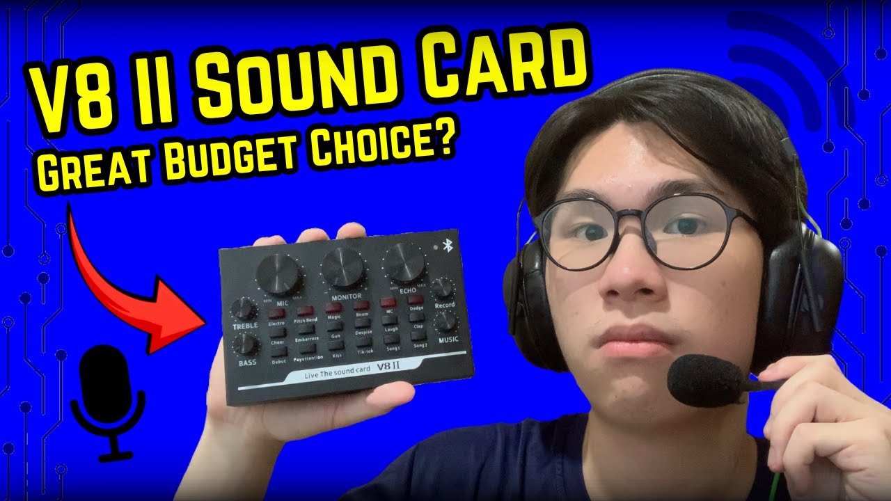 Best Budget Sound Card for Beginners? | V8 II Sound Card Setup & Review