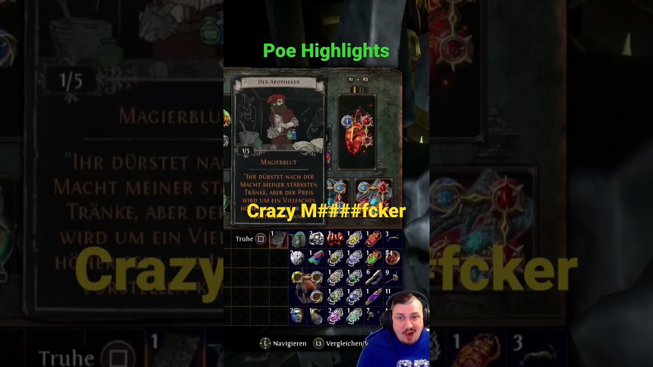 The Apothecary 1Card Gamble I Path of Exile #pathofexiles #apothecary #gambler #pathofexile #gaming