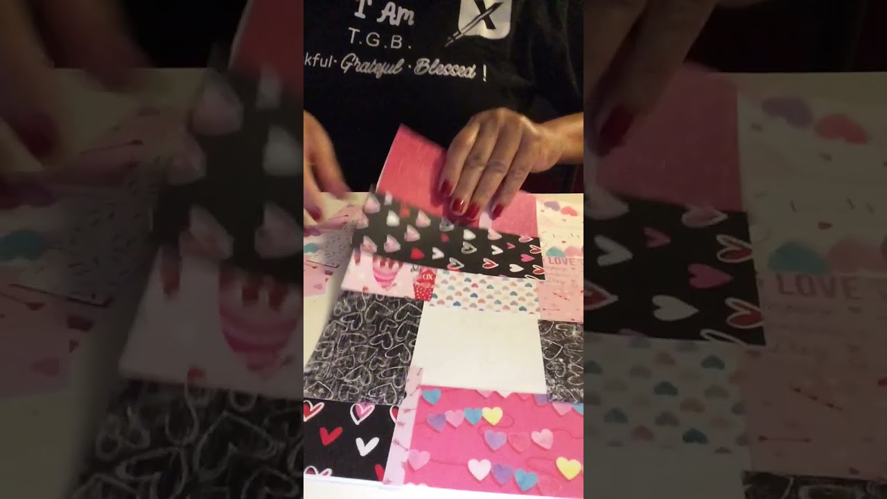 Card making with cardstock scraps