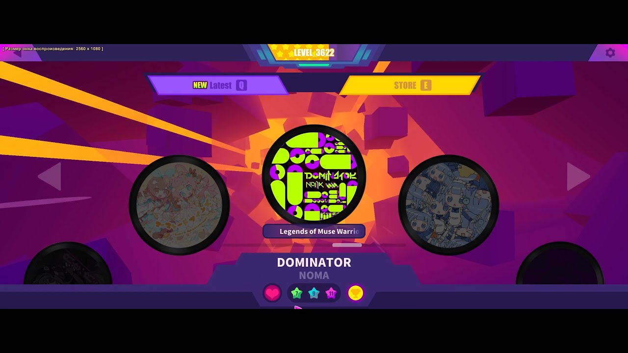 Legends of Muse Warriors: DOMINATOR - NOMA