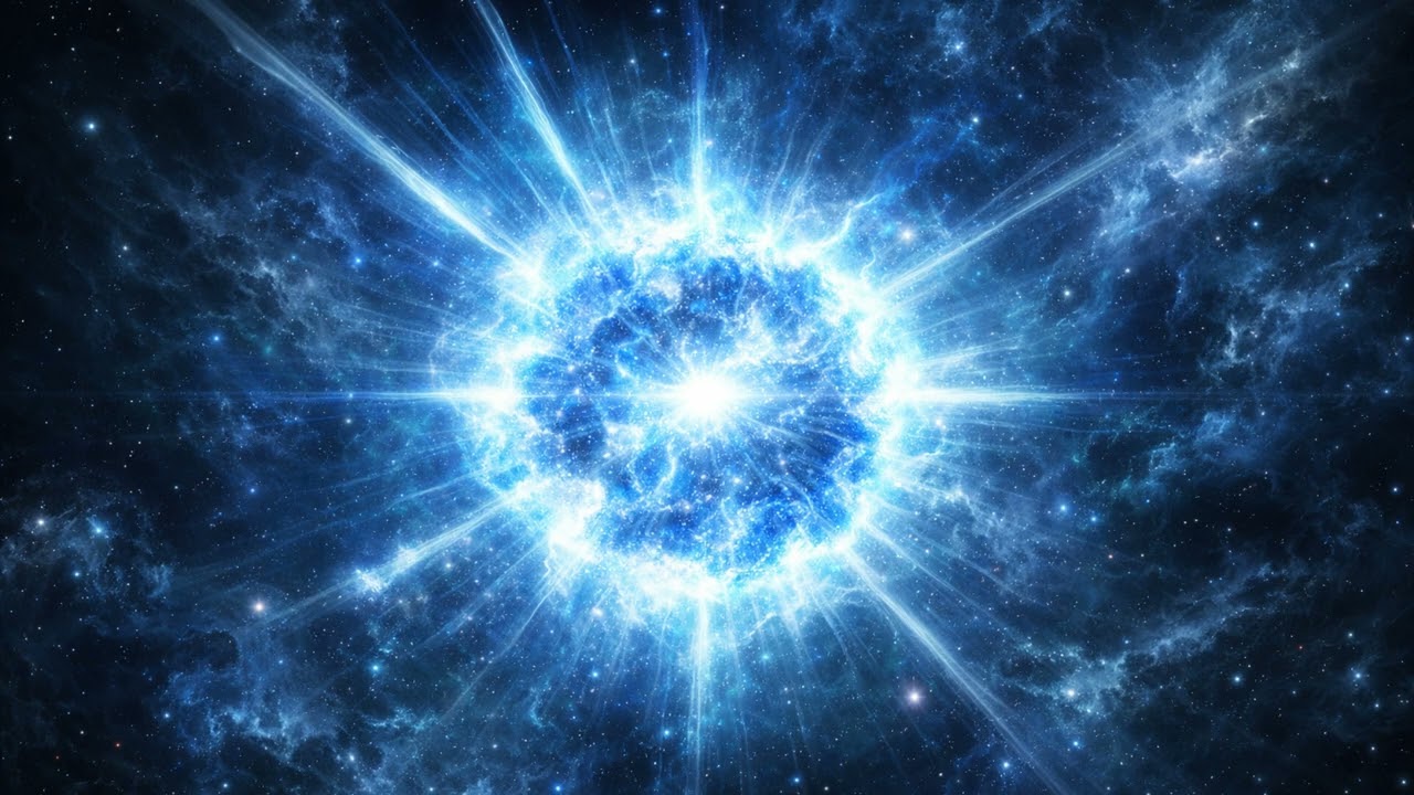 Blowed blue star