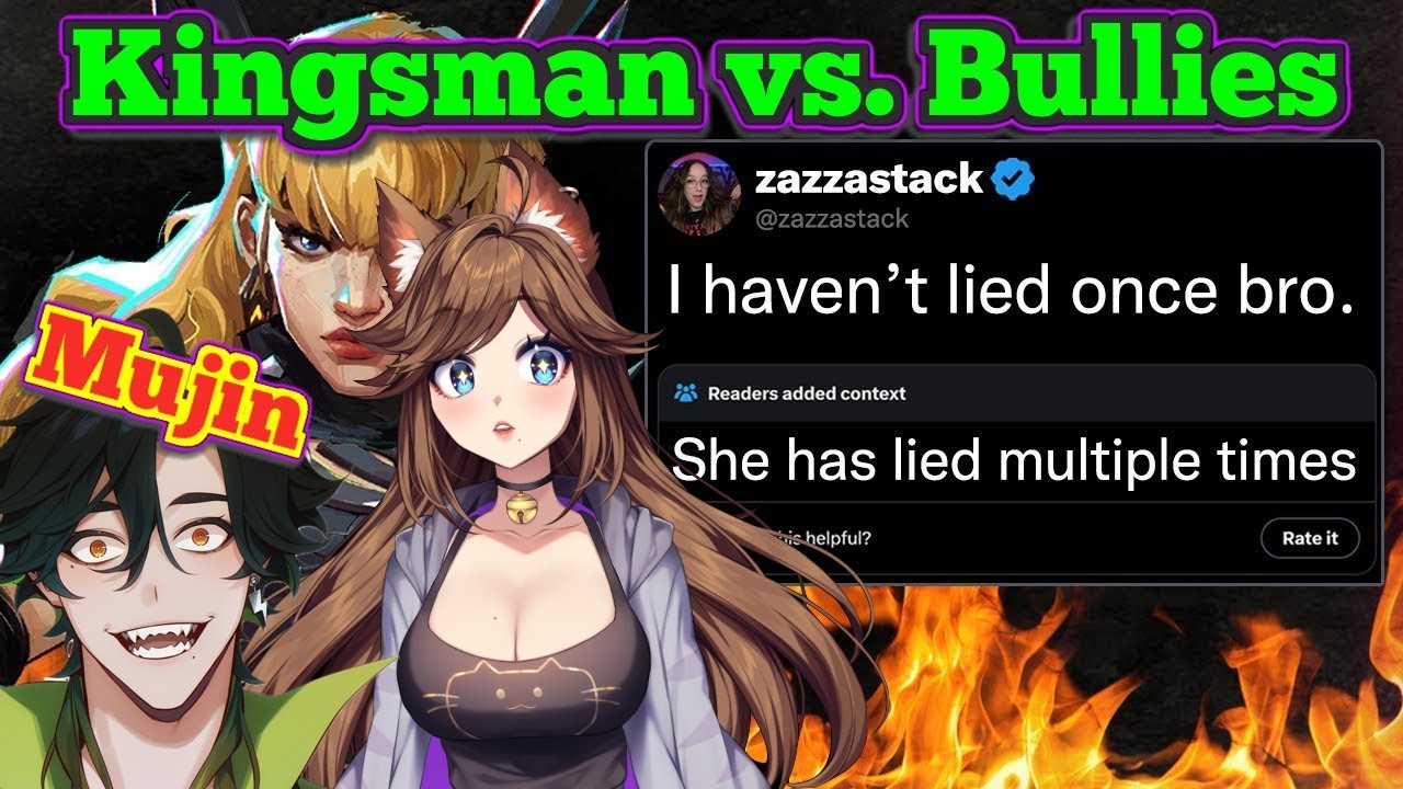 [The ENTIRE Story] How 1 Small Streamer Annihilated 3 Bullies Kingsman vs Cece, Zazza Mujin Reaction