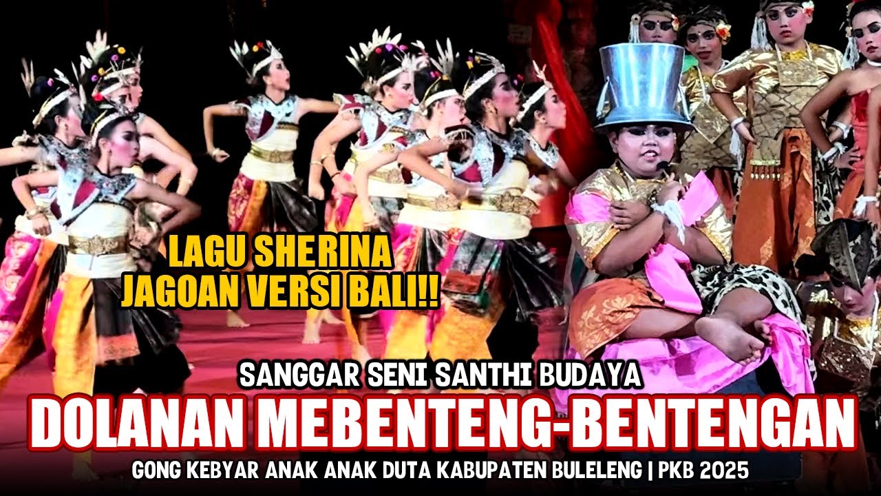 FULL KETAWA!! Dolanan Mebenteng-bentangan, Gong Kebyar Anak-Anak Duta Kabupaten Buleleng | PKB 2025