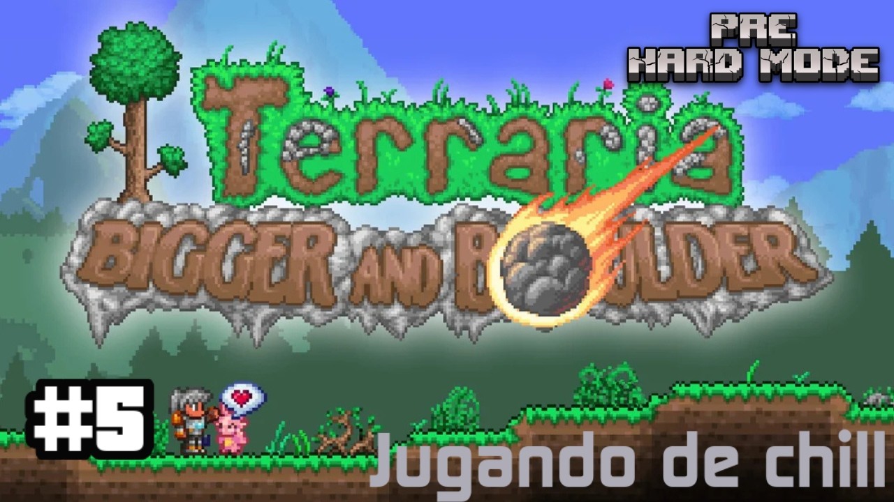 Terraria 1.4.5 - Legendario || Me confundí de peli en el Cine, en fin, a farmear la jungla #5