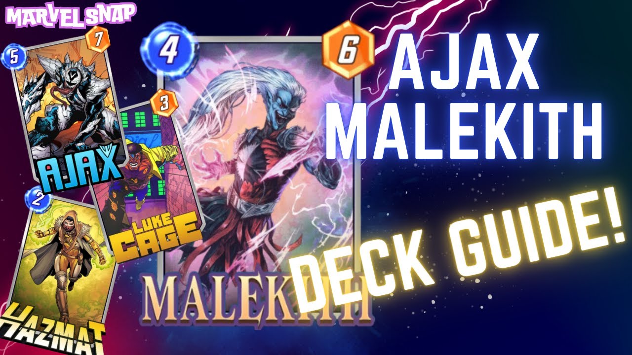 Ajax Malekith Free Cards All Day! | In-Depth Deck Guide | MARVEL SNAP