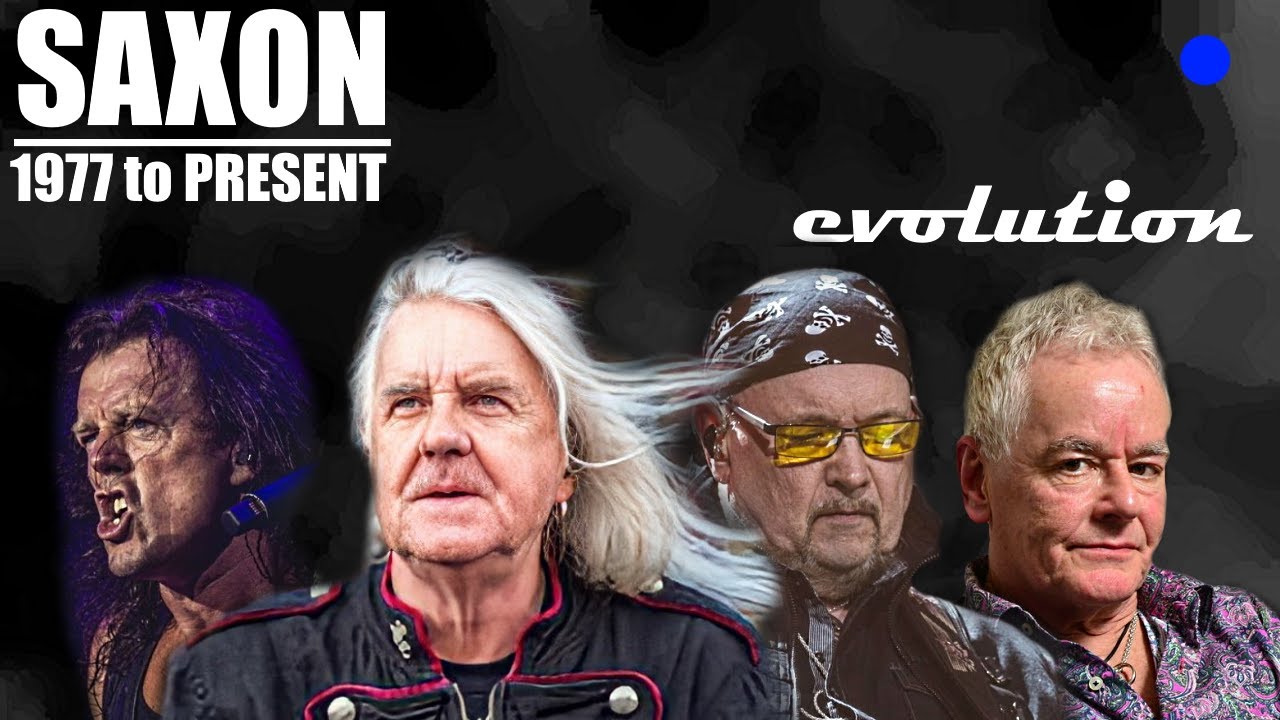 The EVOLUTION of SAXON (1977 to present)