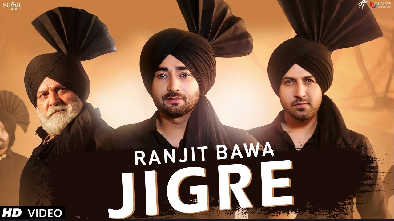 Ranjit Bawa &ndash; Bomb Jigre | Jigre Hunde Jine De Bamb Mitro - Jit ohna di hundi aa - Saga Music