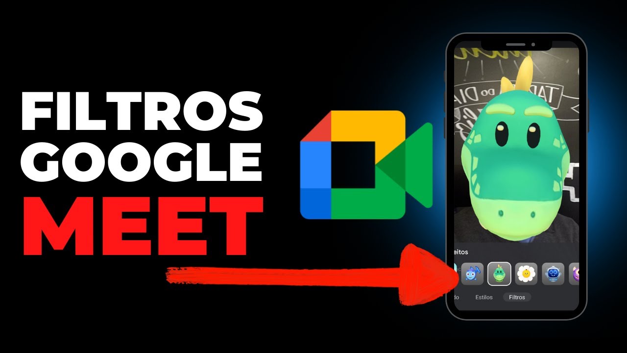 NOVIDADE!!! O GOOGLE MEET AGORA TEM FILTROS COMO O SNAPCHAT!!!