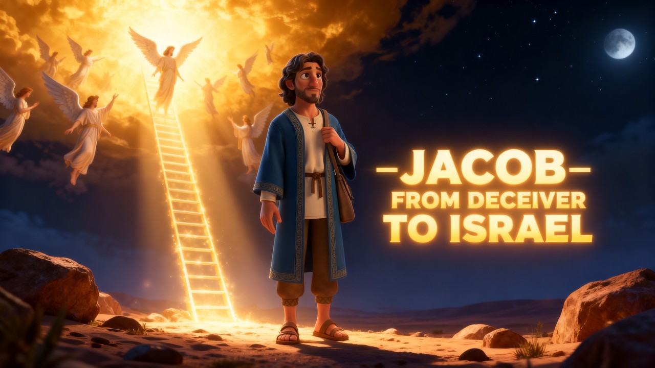 Jacob | From Deceiver to Israel | Bible Toons Animations | #bibletoonsanimations