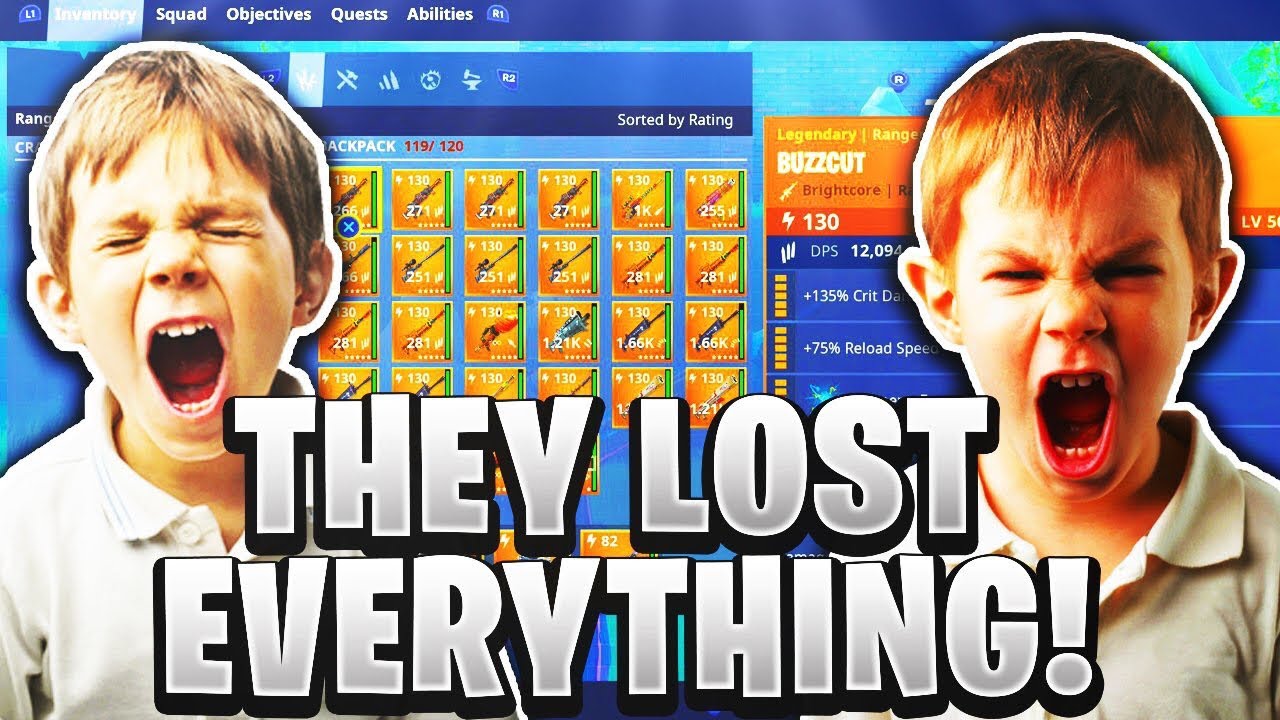 Two Rich Scammers Lose Their Whole Inventory! (Scammer Gets Scammed) Fortnite Save The World