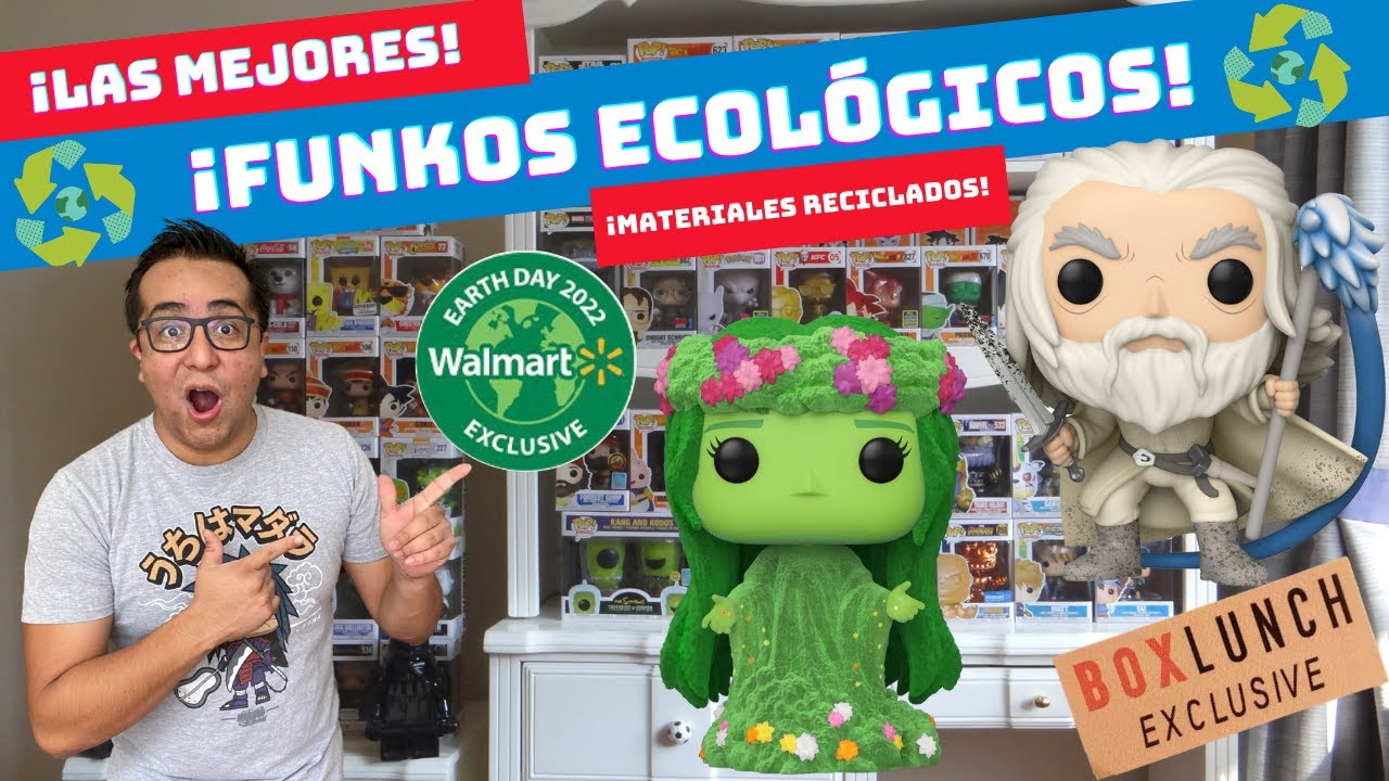 ¡FUNKOS ECOLÓGICOS! ¿Qué son? Review Gandalf the White y Te Fiti
