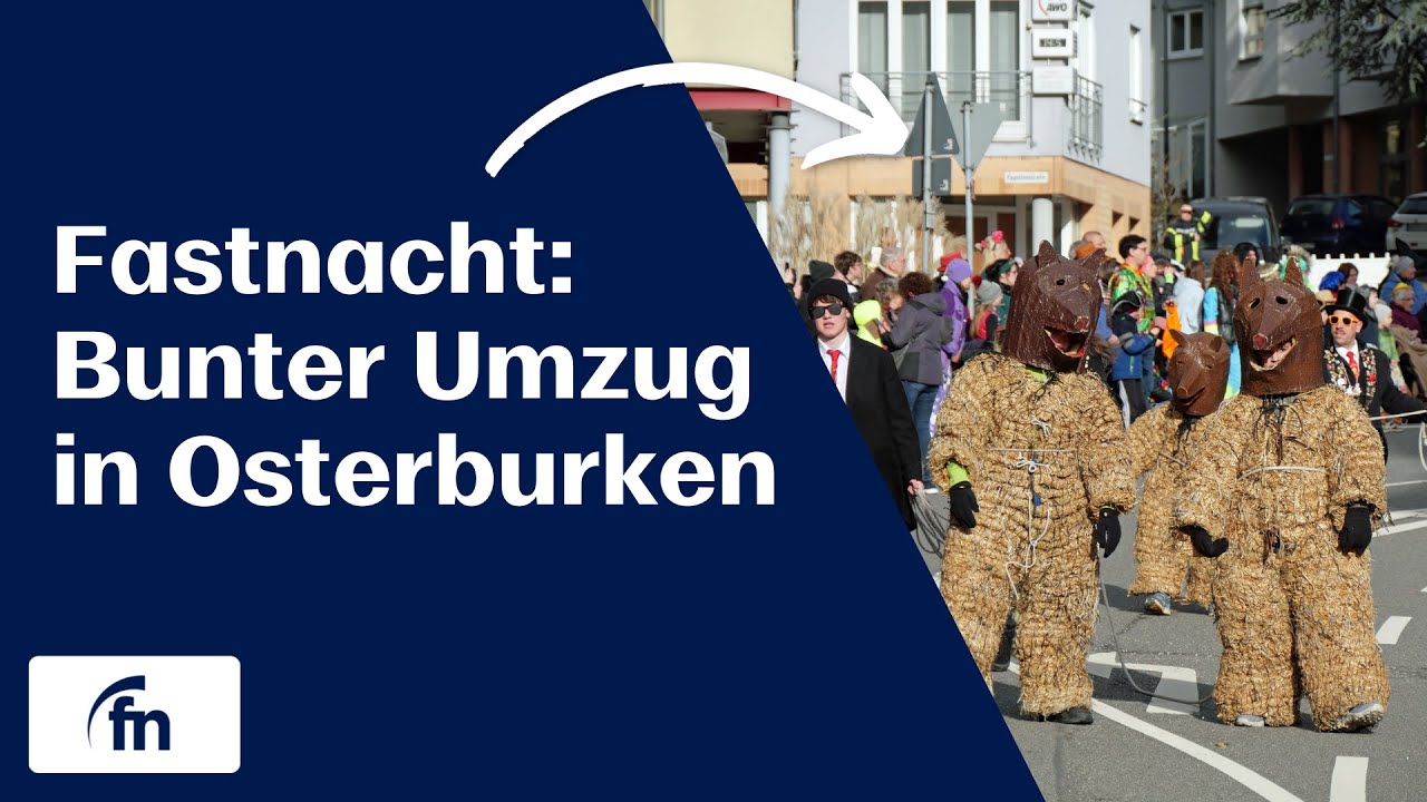 Osterburken feiert Fastnacht mit buntem Umzug - by Fränkische Nachrichten