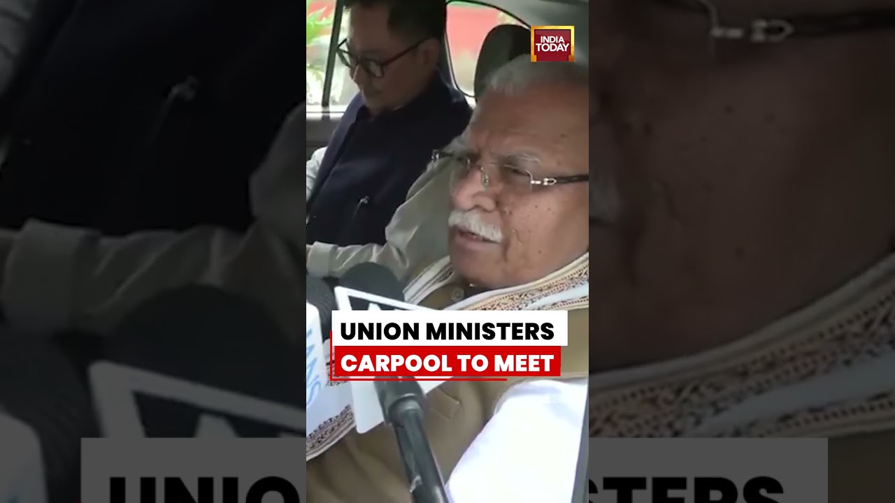 Fuel Crisis: Union Ministers Carpool to Cabinet Meeting | Fuel Saving Push in Delhi