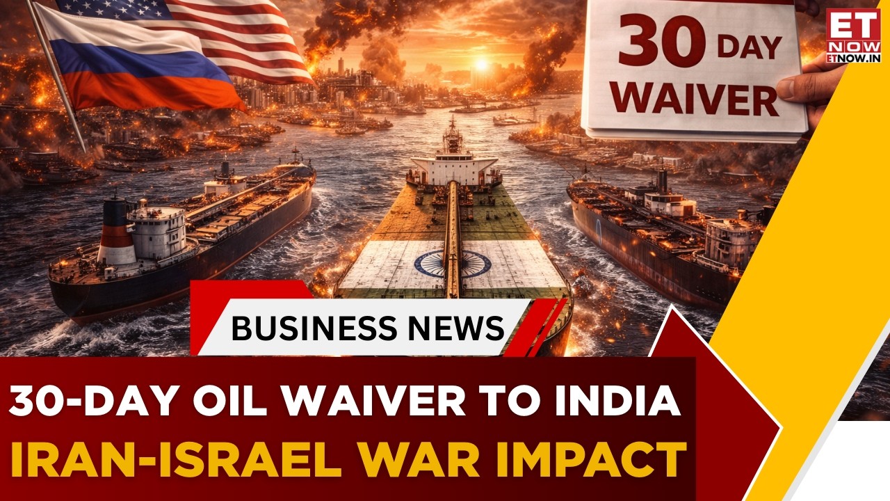 US Gives India 30-Day Russian Oil Waiver | Strait Of Hormuz Crisis Threatens Global Oil Supply!