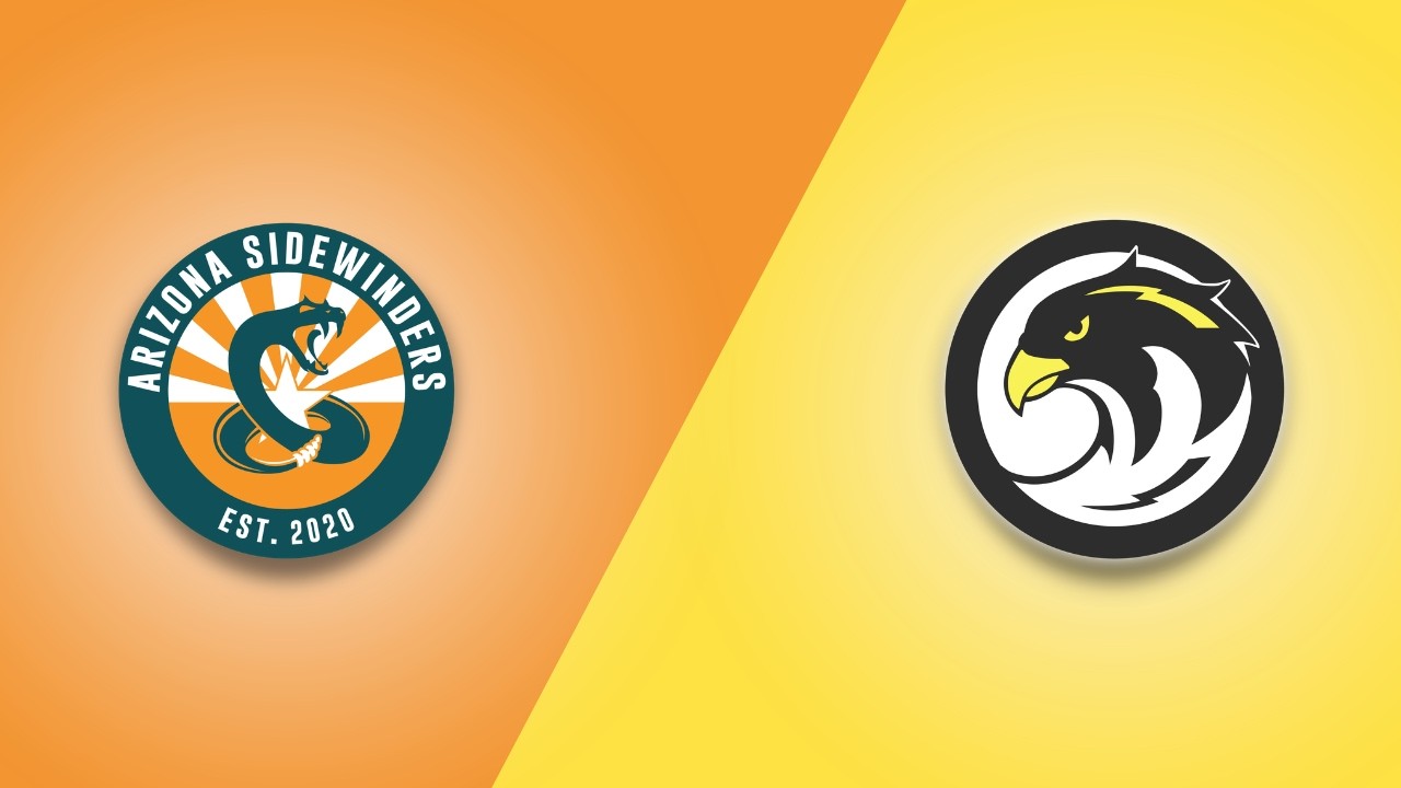 Arizona Sidewinders at Bay Area Falcons | Sat 3.28 at 4pm PT | WUL 2026