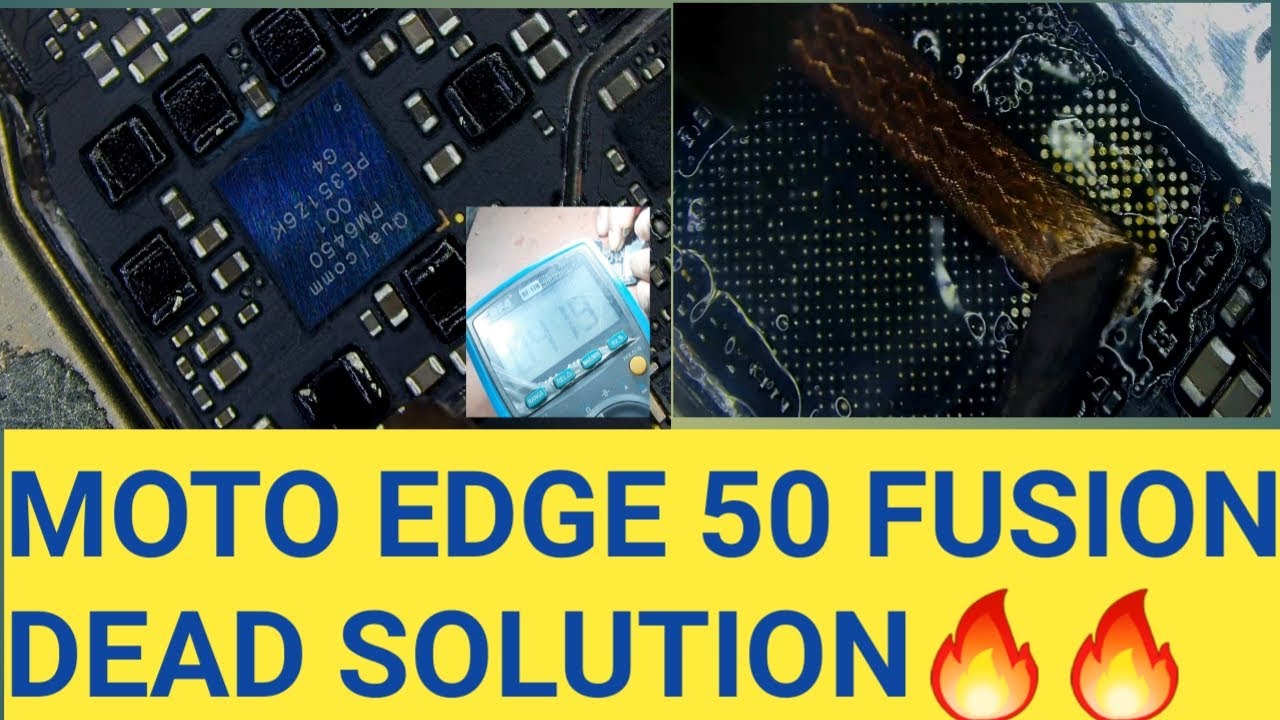 Motorola edge 50 fusion dead solution