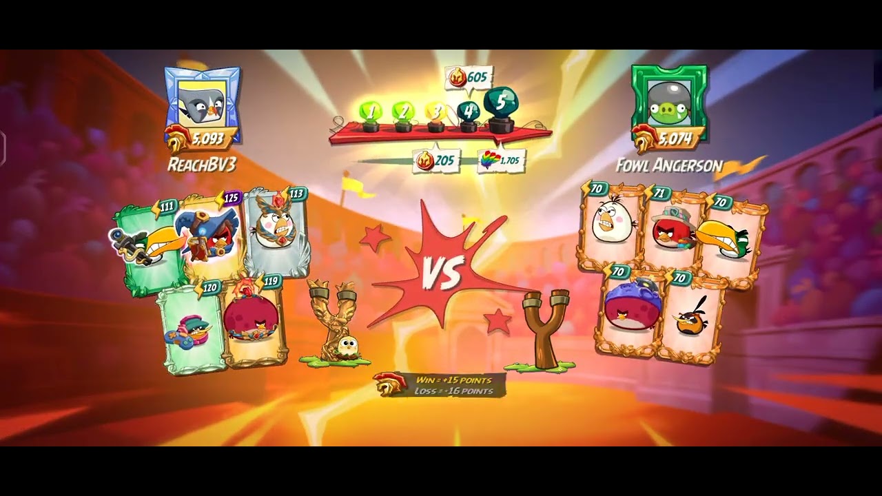  Angry Birds 2 Arena battle Today #190226