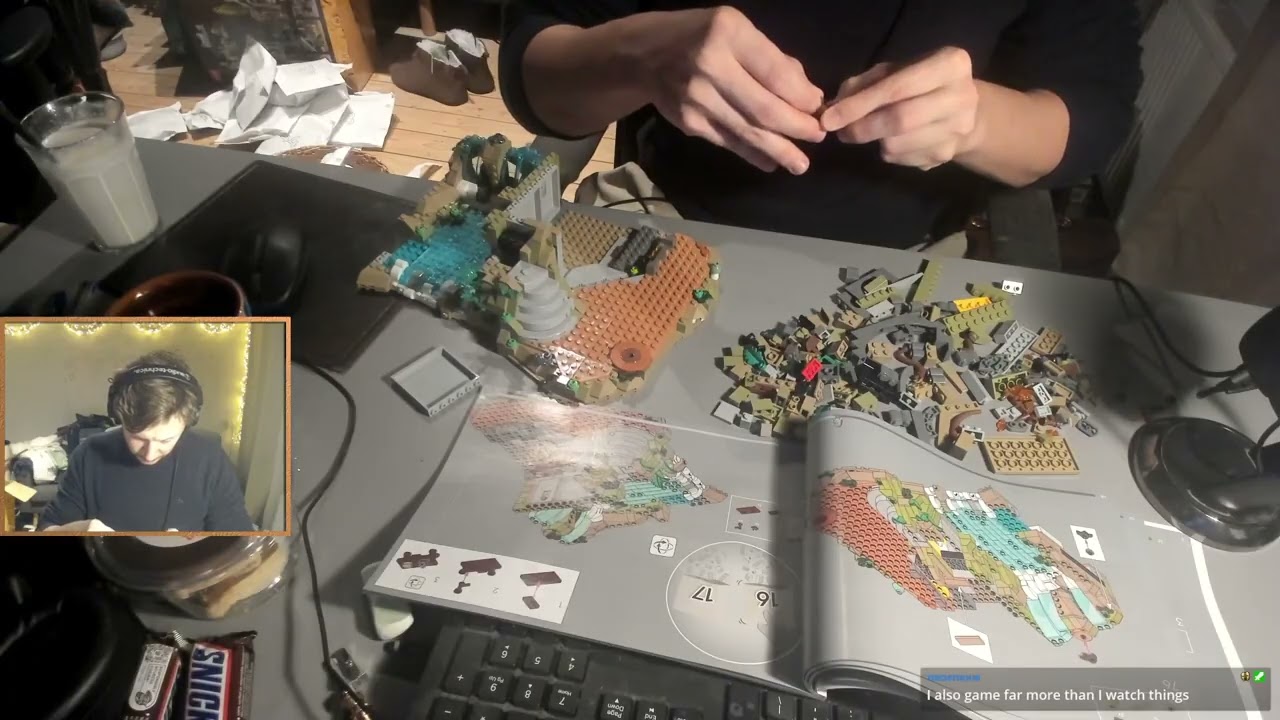 Short lego stream! Building Rivendell, part 3!