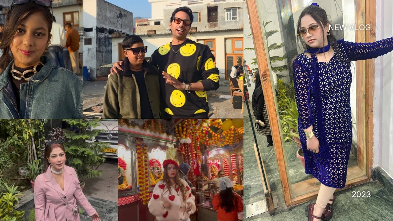 Hum sab gaye momaya mandir🙏🤩hum thand me mar gaye🥶😭#familyvlogs #trending #youtubeindia #youtuber 