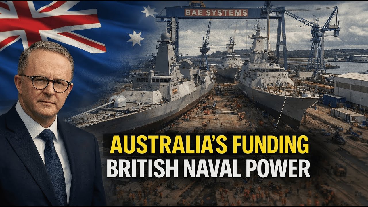 How &pound;2.4 Billion From Australia Is Funding British Shipyards