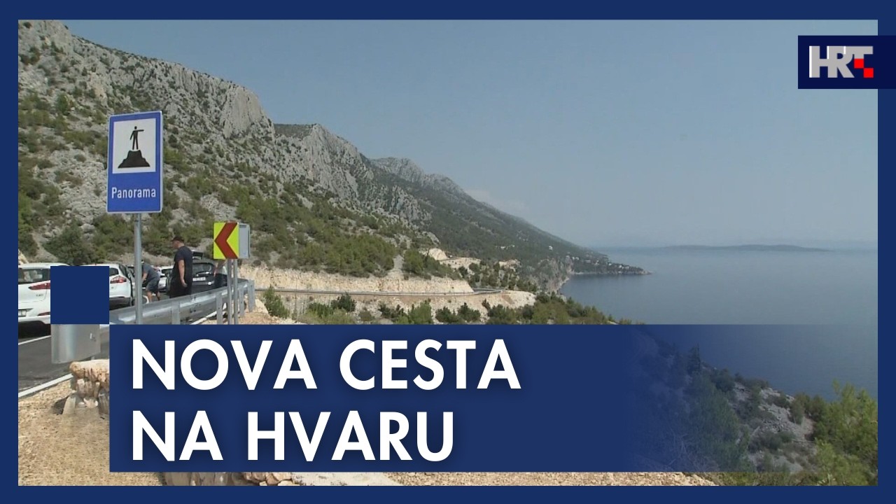 Otvorena cesta Sveta Nedelja-Dubovica na otoku Hvaru