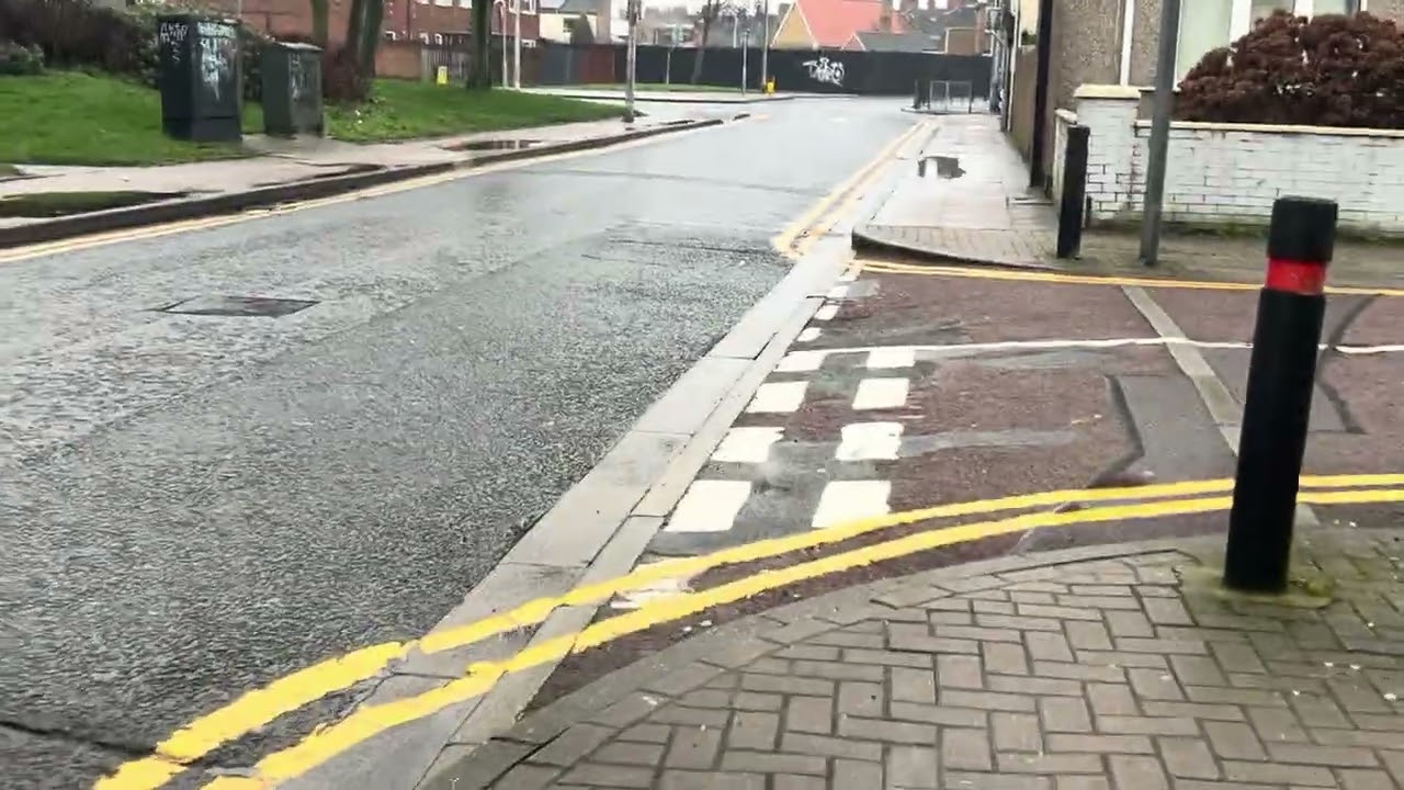 Walk from town to collage 