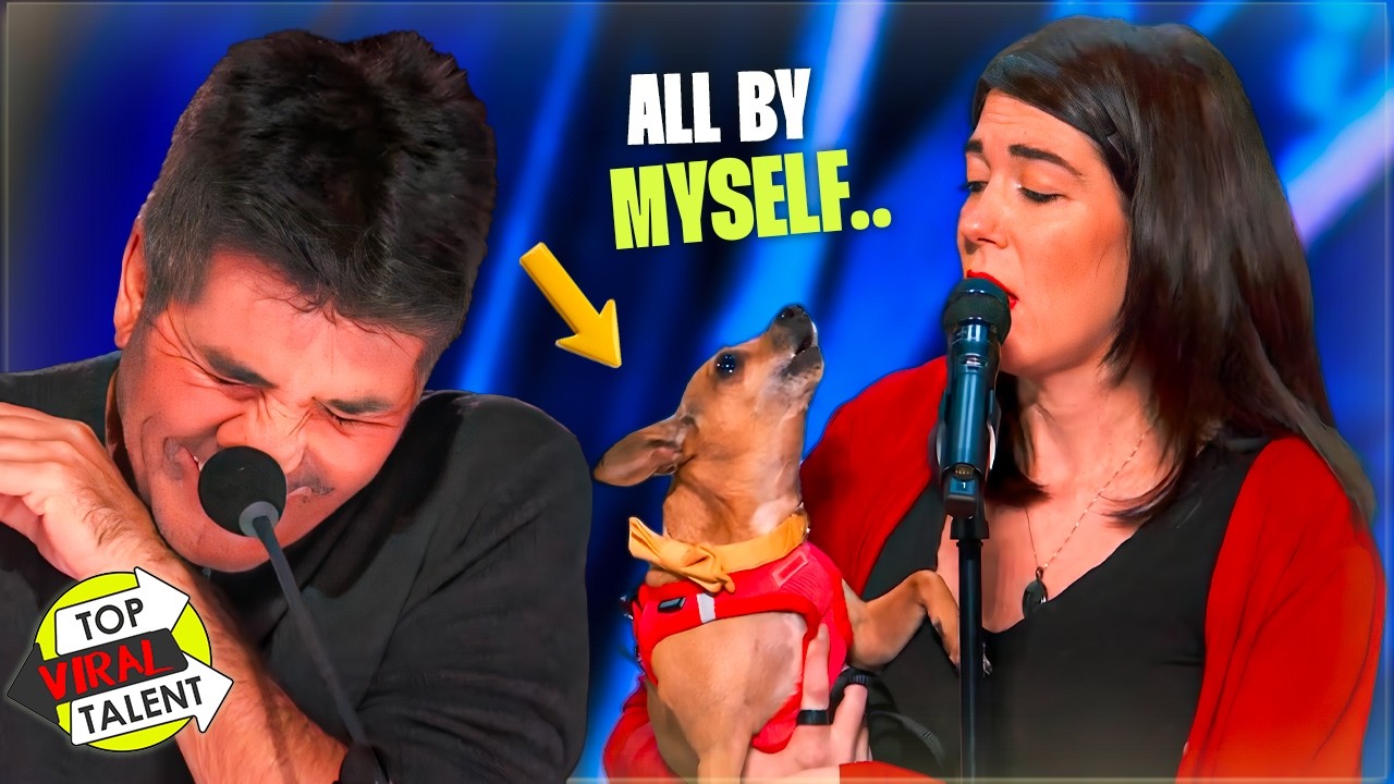 Singing Dog Stuns Simon Cowell! He Didn't Expect This Surprise Audition 😲