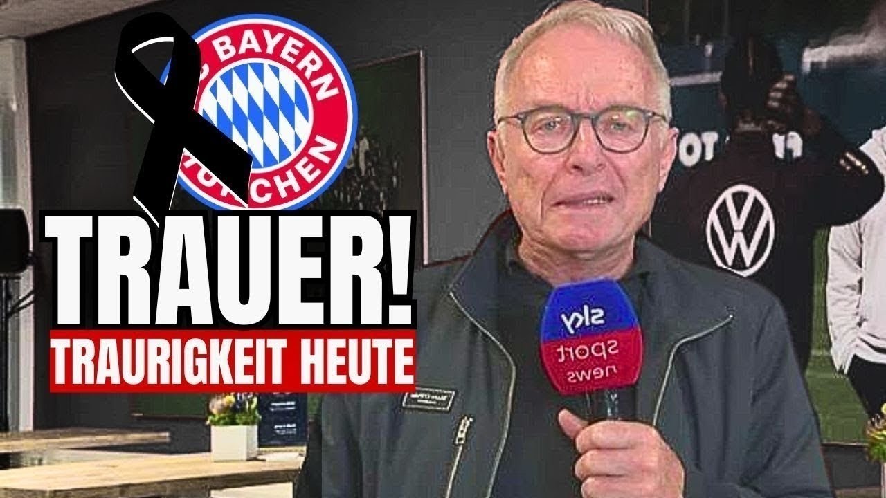TRAUER IN MÜNCHEN! BAYERN bestätigt Schocknachricht am Morgen | aktuelle nachrichten bayern münchen
