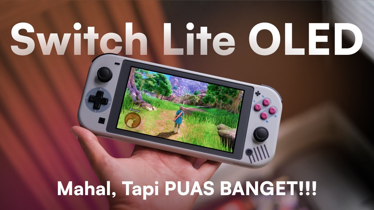 AKHIRNYA!!! Layar OLED untuk Nintendo Switch Lite - Super5 OLED