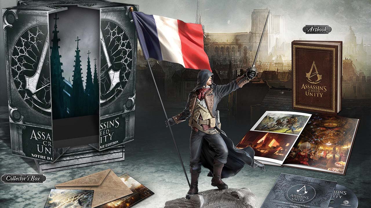 Assassin's Creed: Unity Notre Dame Edition - Распаковка