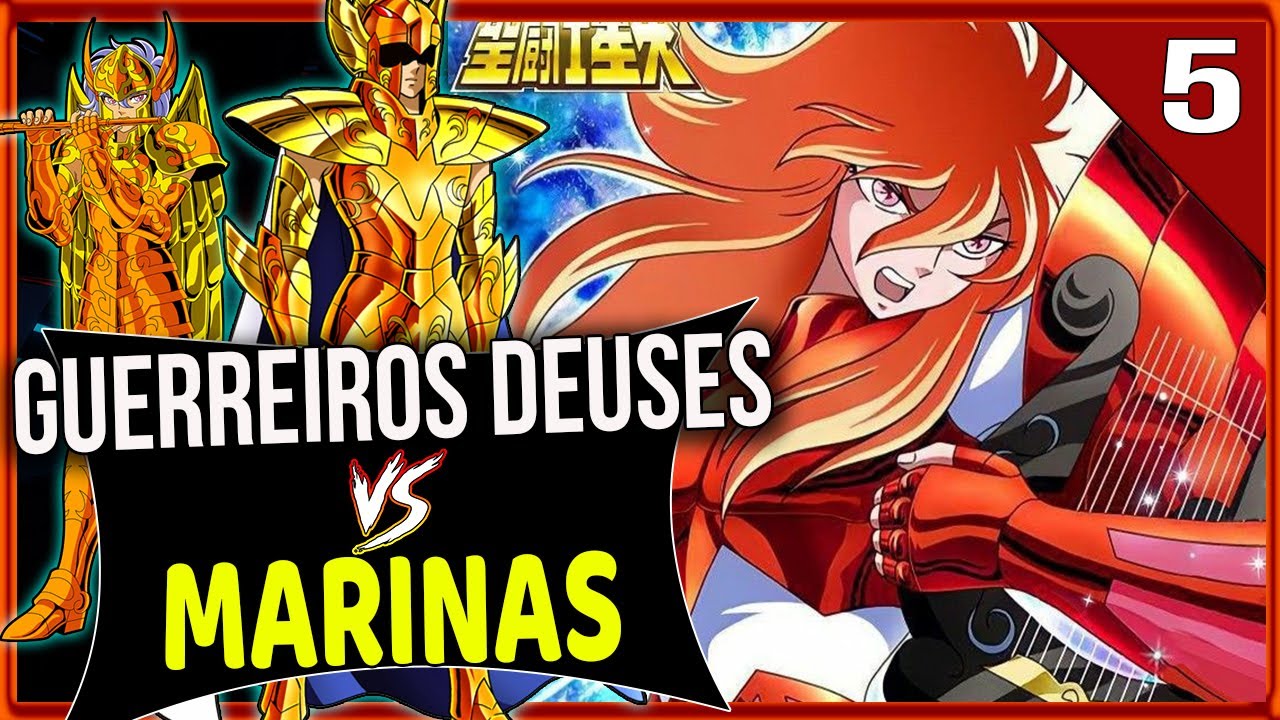 GUERREIROS DEUSES VS POSEIDON  (NÍVEIS de PODER - Parte 5) | Cavaleiros do Zodíaco