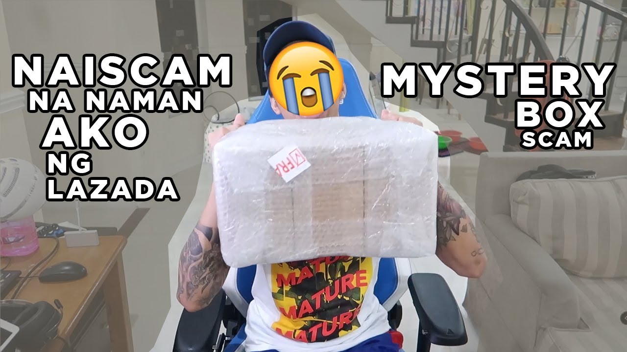 MYSTERY BOX SCAM AGAIN LAZADA !